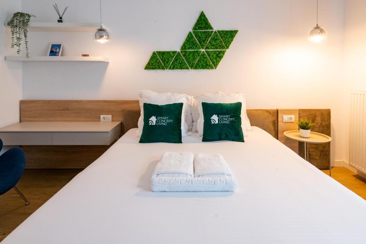 Smart Concept Living Plaza Apartman Bukarest Kültér fotó