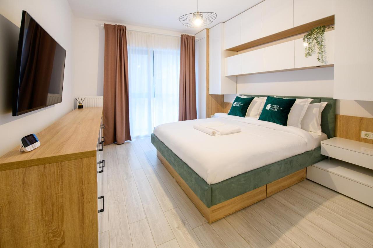 Smart Concept Living Plaza Apartman Bukarest Kültér fotó