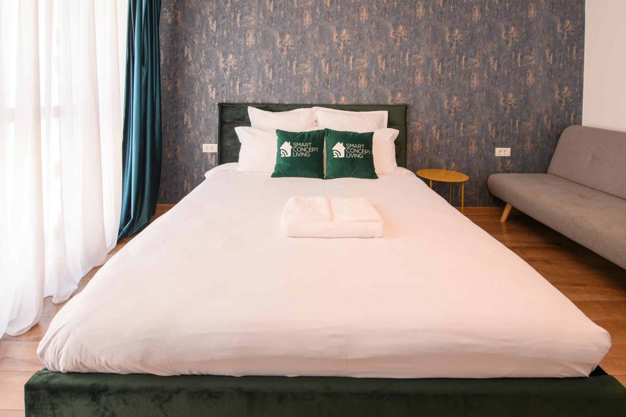 Smart Concept Living Plaza Apartman Bukarest Kültér fotó