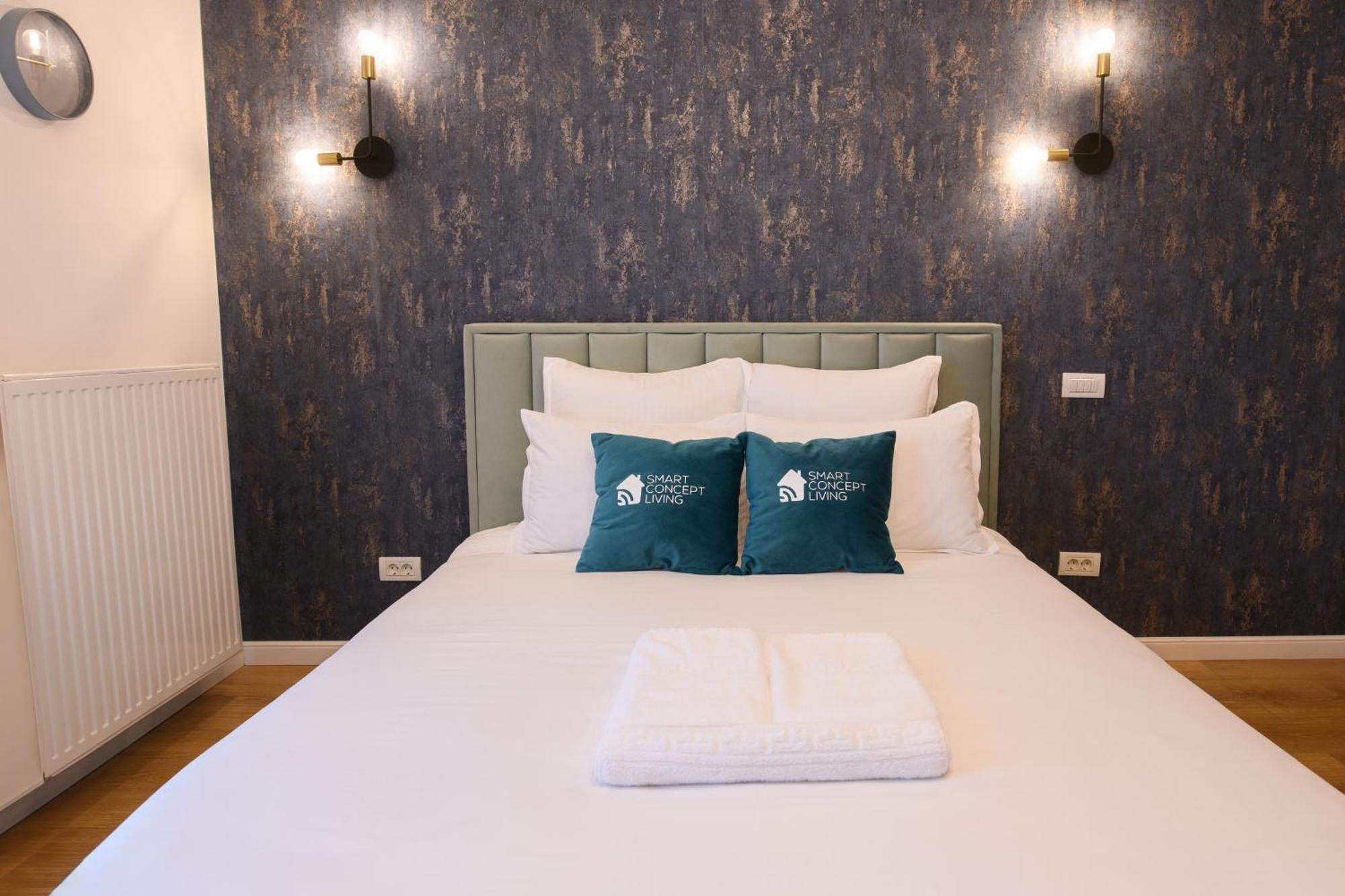 Smart Concept Living Plaza Apartman Bukarest Kültér fotó